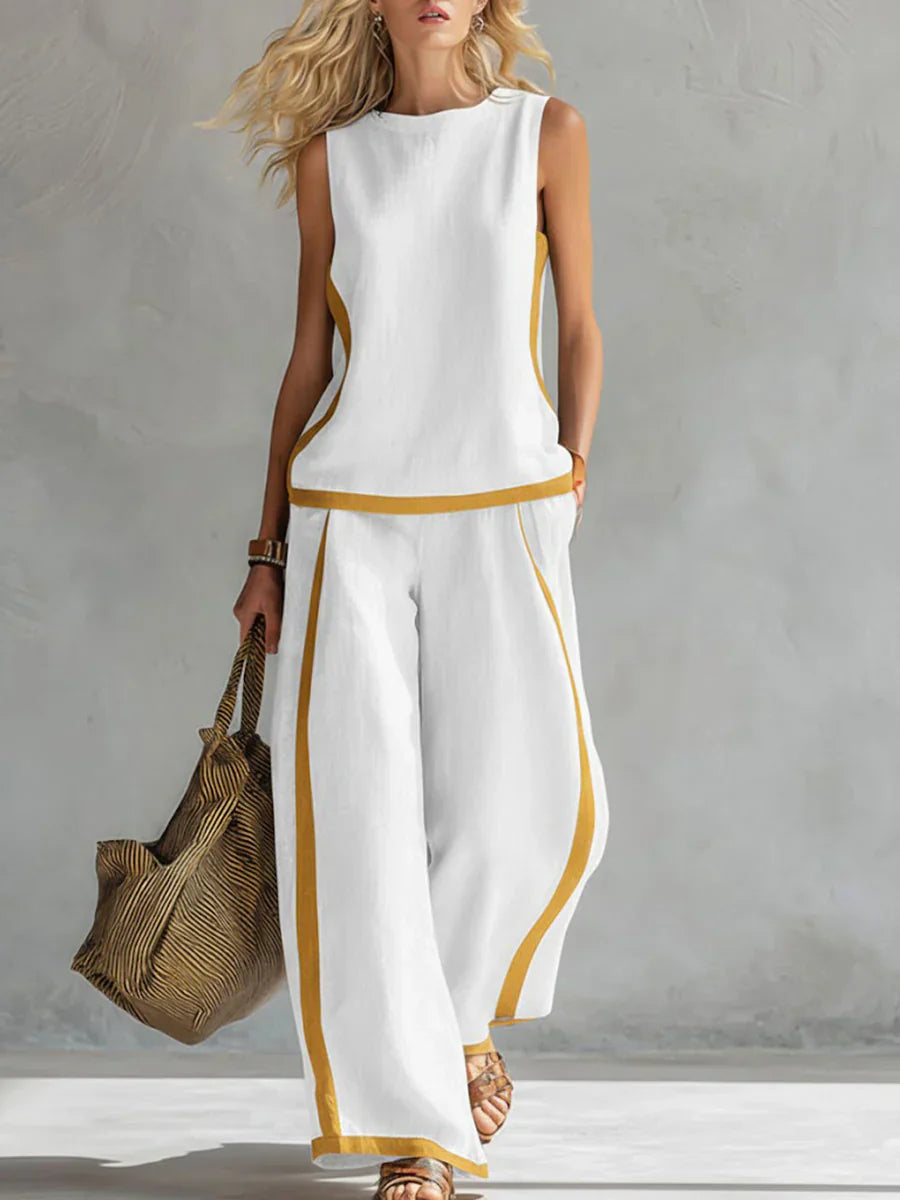 DENISE | Conjunto Chaleco Holgado y Pantalón Oversize 2026