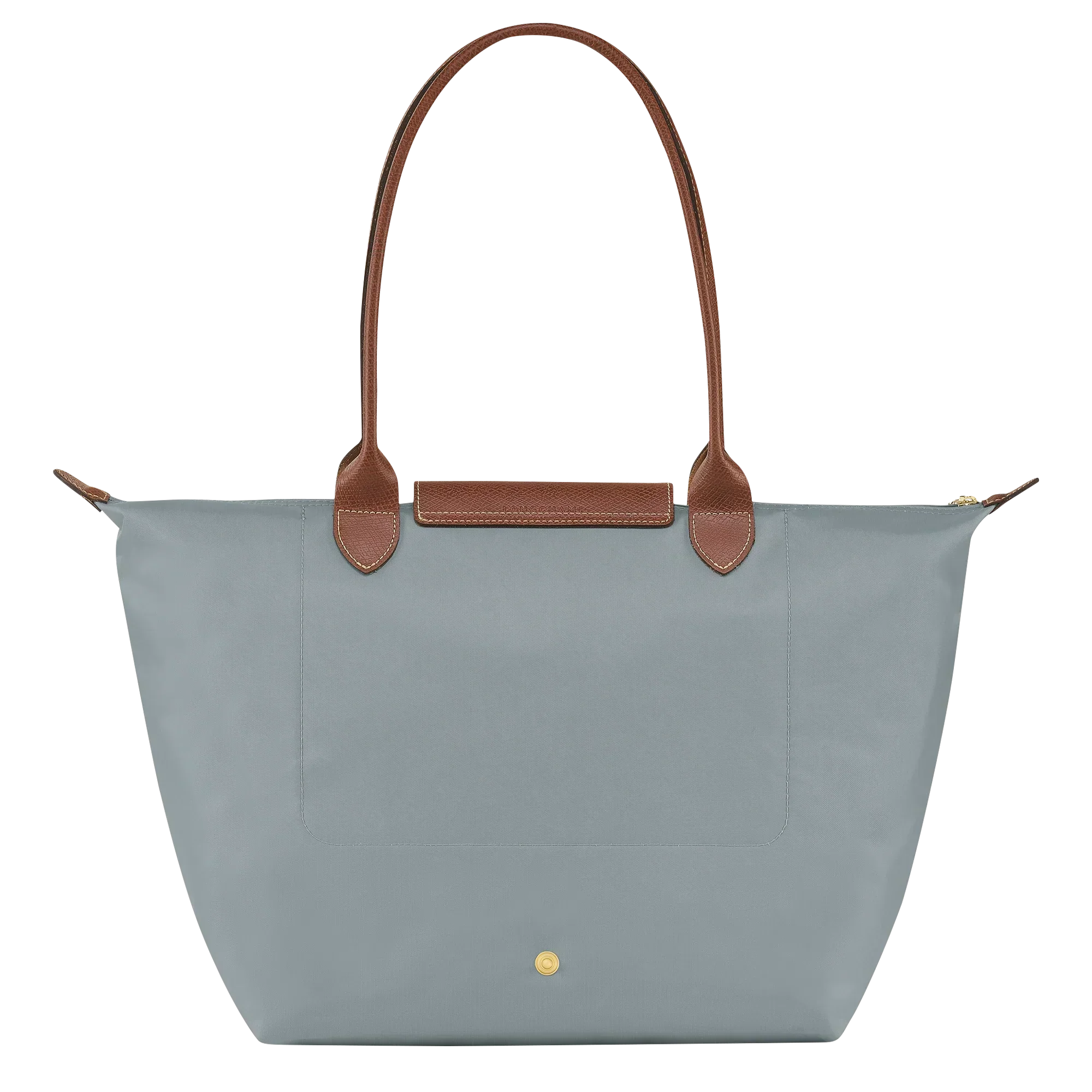 Longchamp - Bolso tote Le Pliage grande, acero