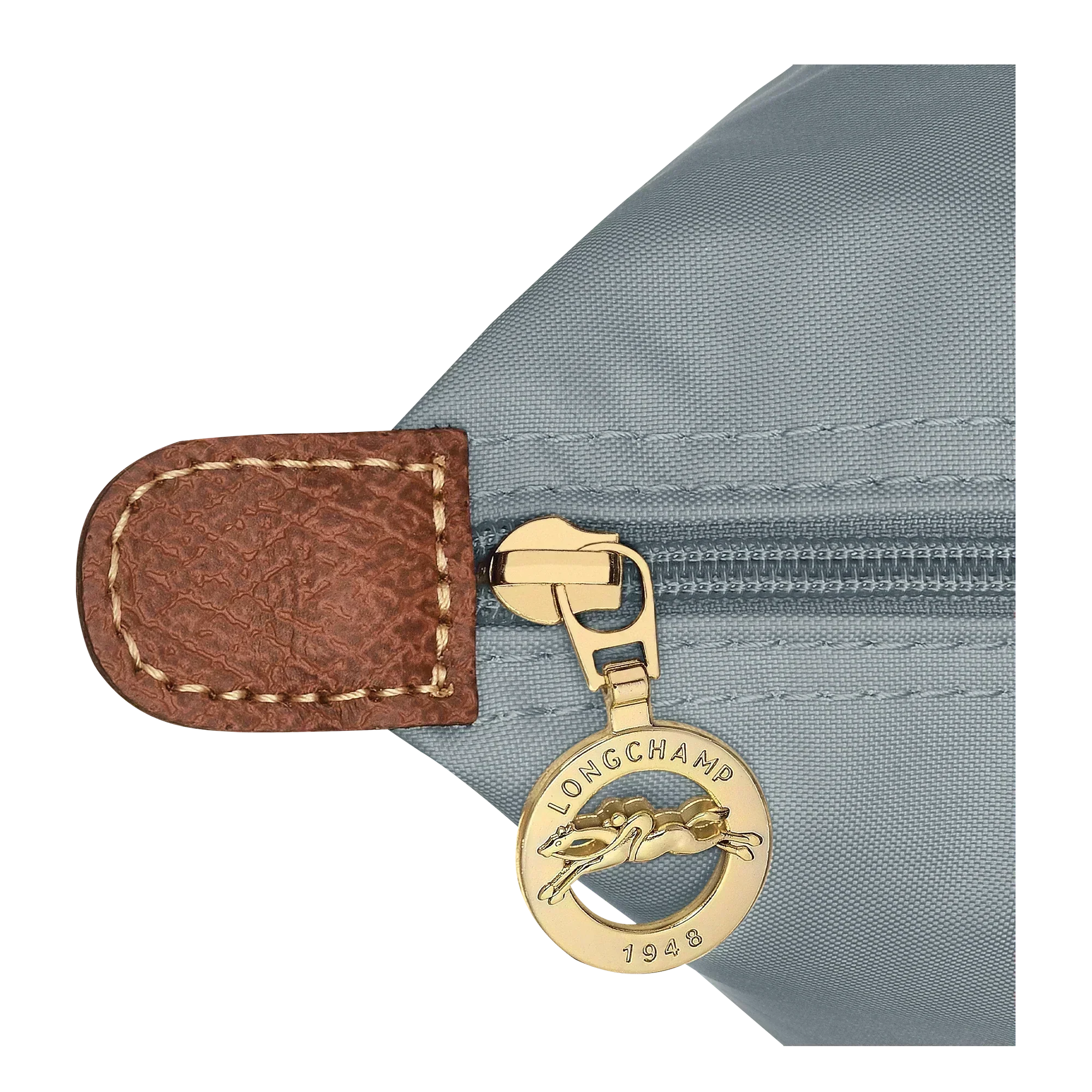 Longchamp - Bolso tote Le Pliage grande, acero