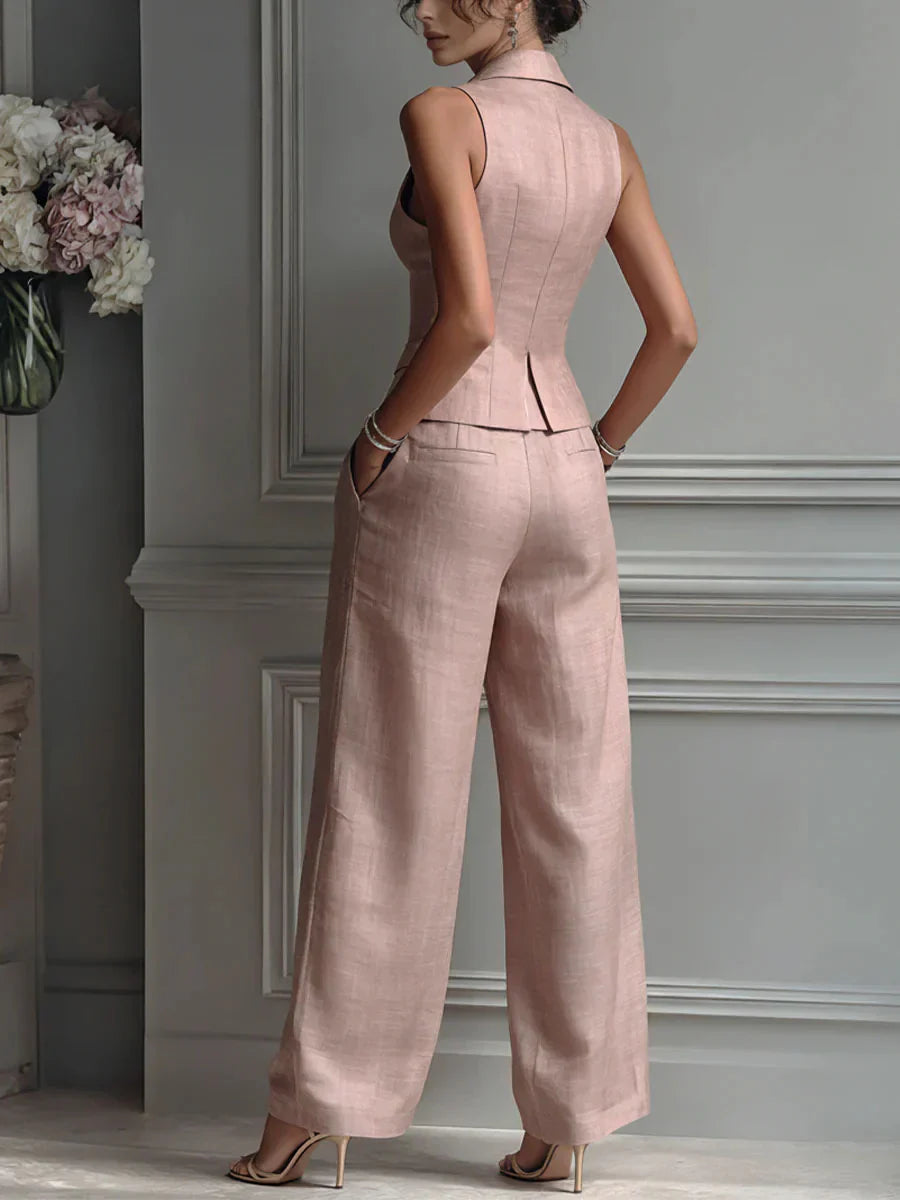 FATI | Conjunto de 2 Piezas: Chaleco Entallado y Pantalón de Traje 2026