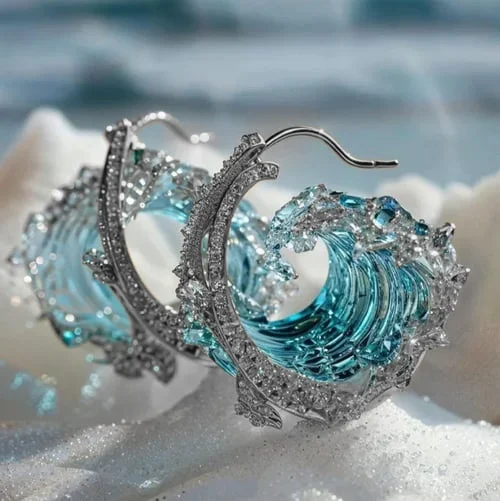 Pendientes Ocean