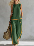 DENISE | Conjunto Chaleco Holgado y Pantalón Oversize 2026